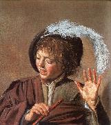 Frans Hals Singing Boy with a Flute oil painting picture wholesale